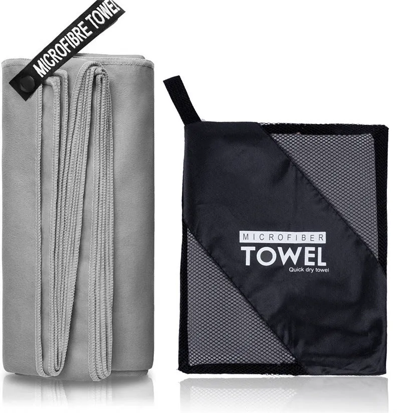 1088 Microfiber Travel Towel, Soft Lightweight Quick Dry Towel with bag 40*80