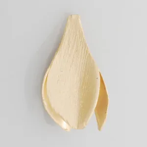 2013-2014 Fashion 29*20MM  lovely modern charms,Petal,Matte Gold,suit for necklace/bracelet/earring ect,sold 10pcs per pkg