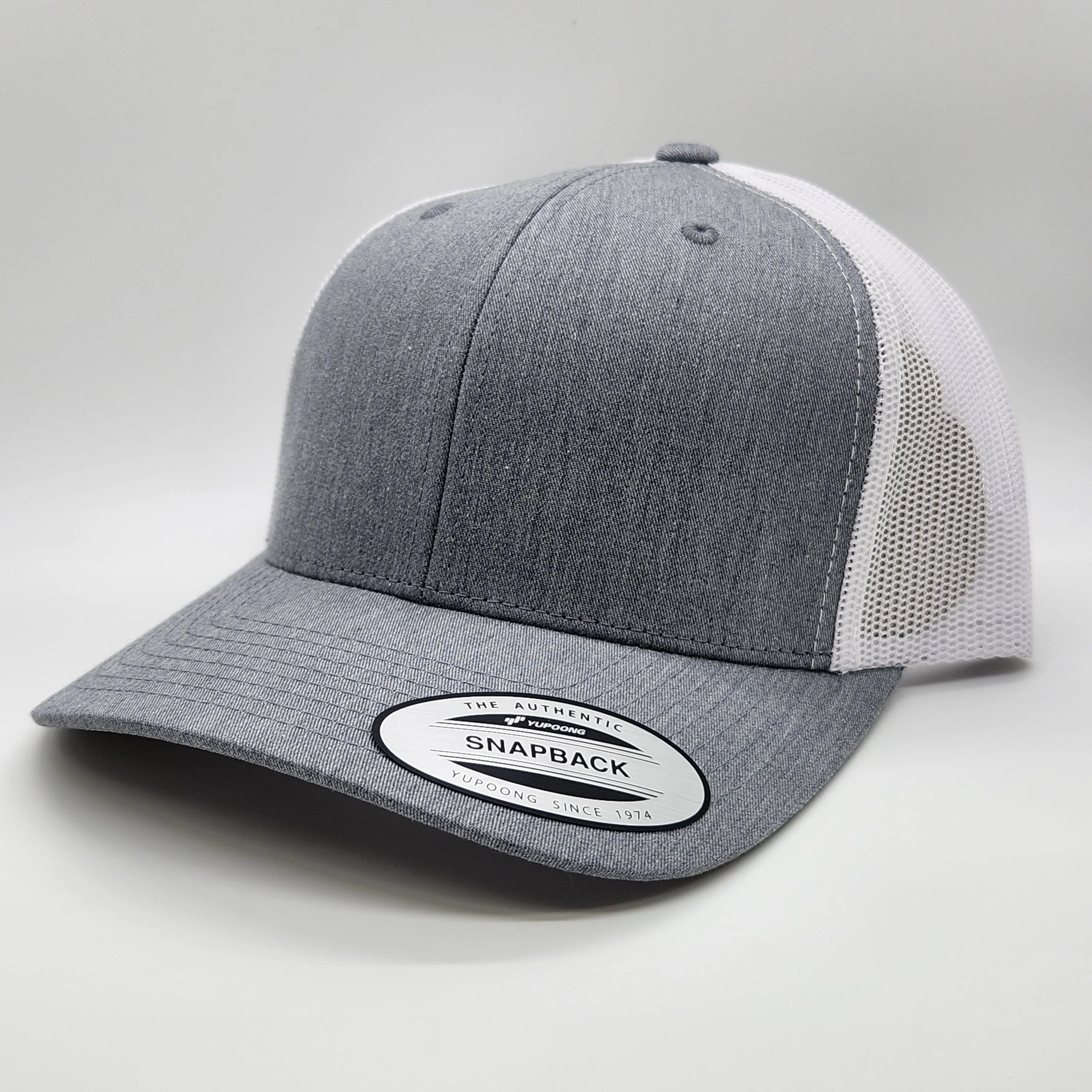 6 Count Premium Leatherette Patch Hats, Custom Engraved