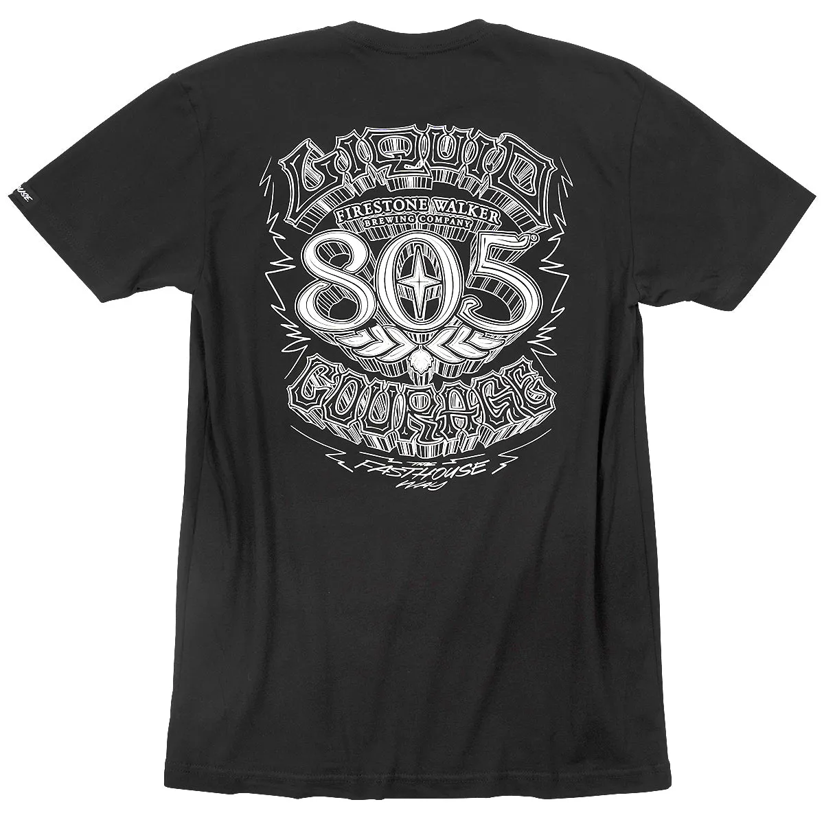 805 Liquid Courage Tee - Black