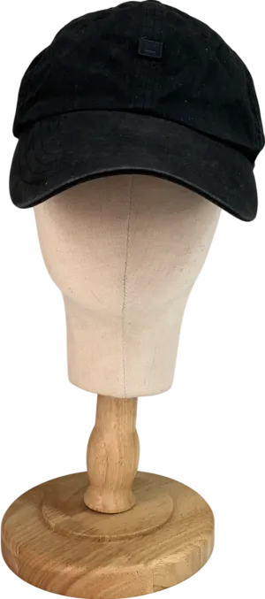 Acne Studios Black Face Cotton Baseball Cap One Size