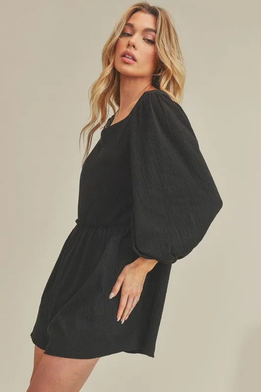 Aemi   Co Kyle Balloon Sleeve Romper