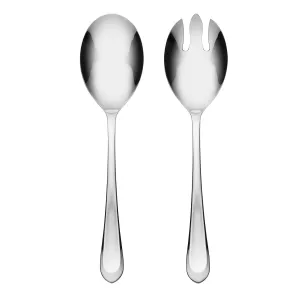 Alessi Mirror 2 Piece Everyday Salad Servers Set