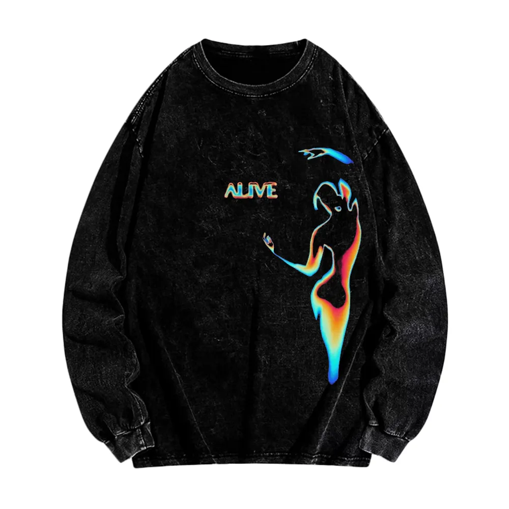 Alive Human Energy Long Sleeve Shirt