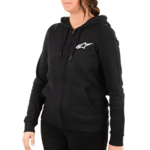 ALPINESTARS WOMEN'S AGELESS CHEST ZIP-UP HOODED SWEATSHIRT
