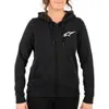 ALPINESTARS WOMEN'S AGELESS CHEST ZIP-UP HOODED SWEATSHIRT