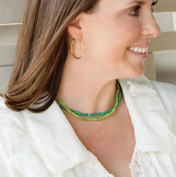 Alys Necklace Lt Green