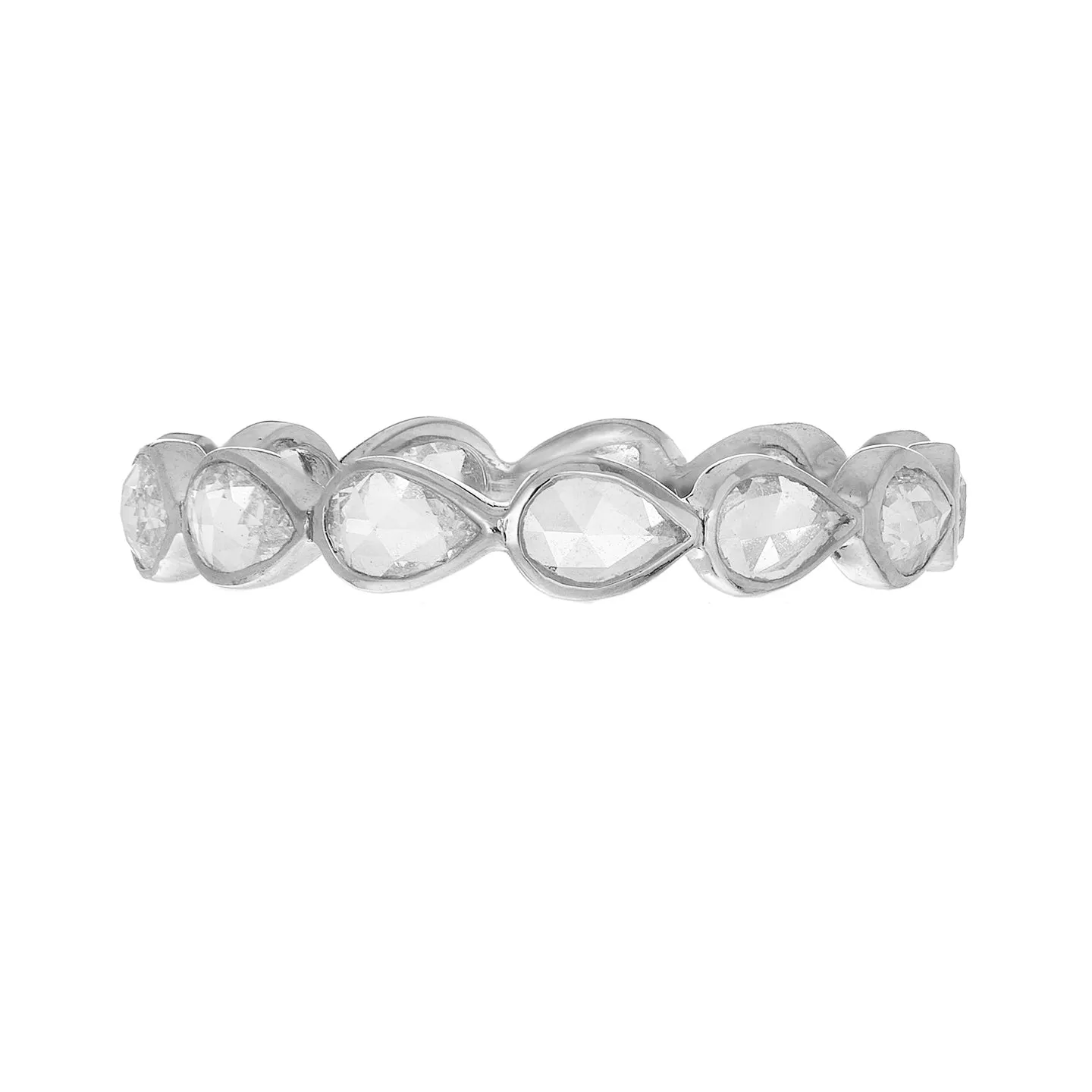 Anna White Diamond Band