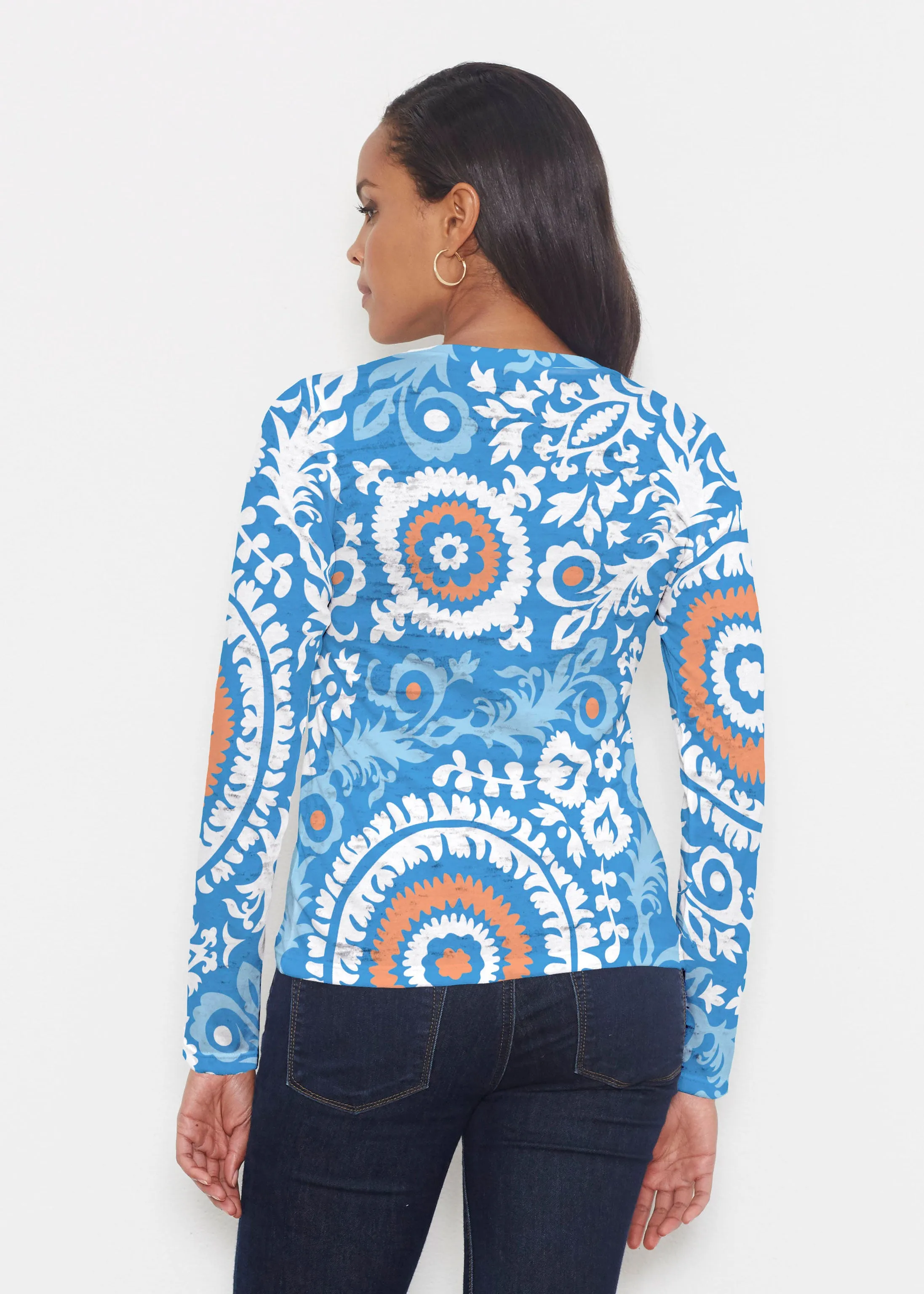 Archery Navy (14208) ~ Signature Long Sleeve Crew Shirt