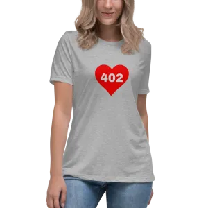 AREA CODE 402 Women's Relaxed T-Shirt