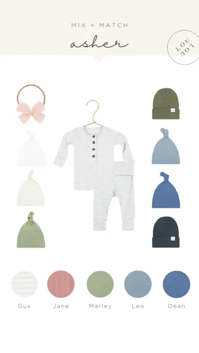 Asher Top Knot Hat