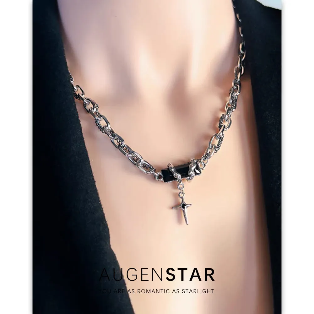 ASR | Black Zirconia Star Necklace