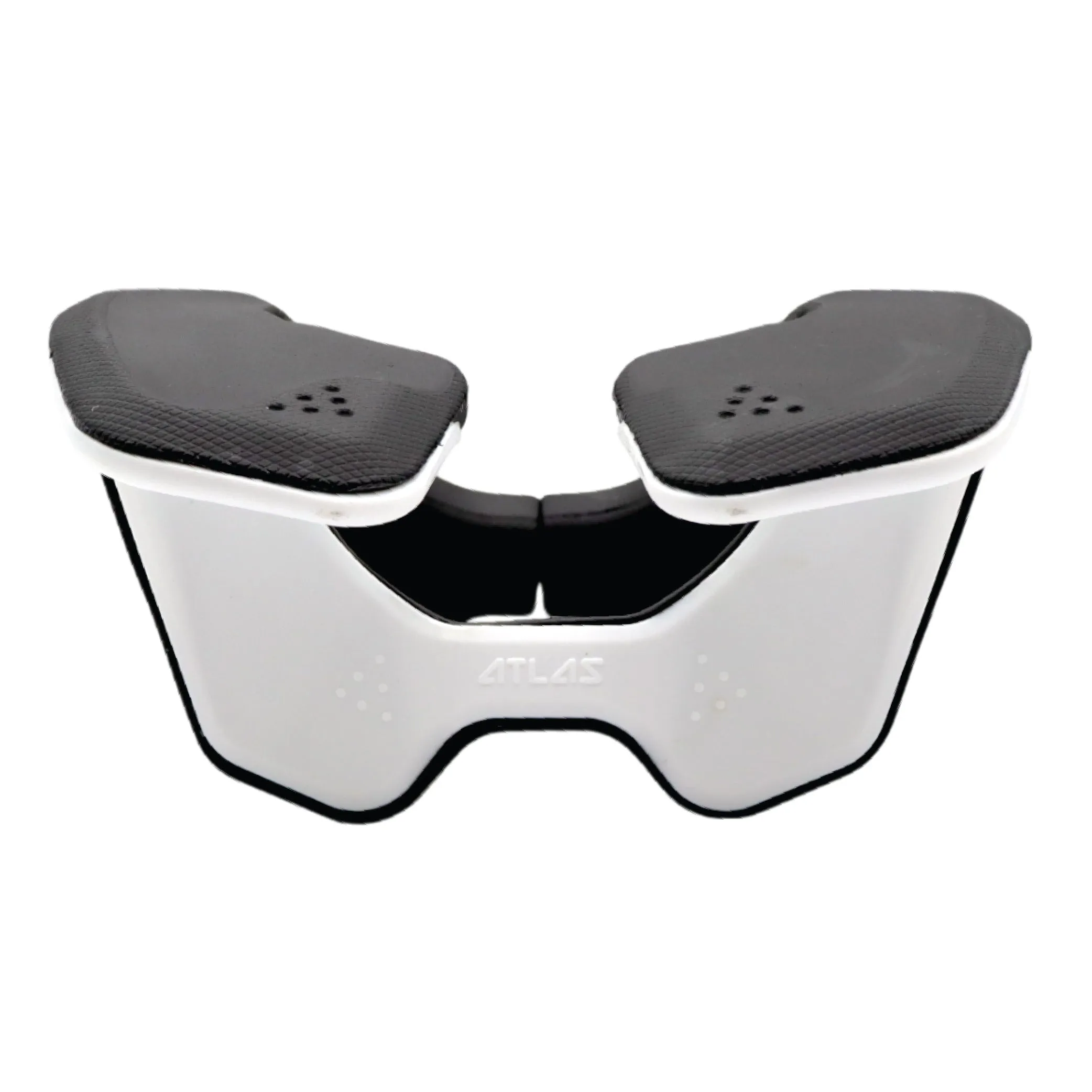 Atlas Broll Anti-Compression Sport Neck Brace (Kids Size) for Use In: Powersports, Offroad Racing, Motocross, Mountain Biking, BMX, Snowmobiling, Snowboarding (White)