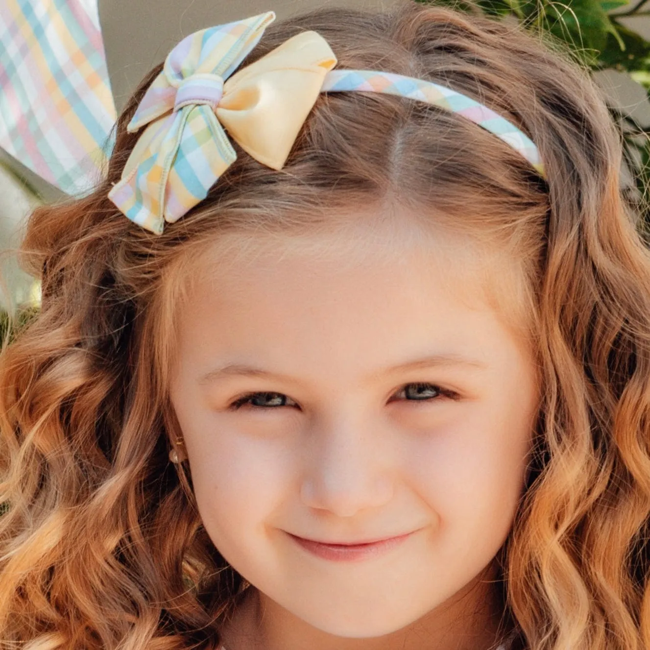 BABINE - Check Stripe Hairband - Multi