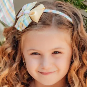 BABINE - Check Stripe Hairband - Multi