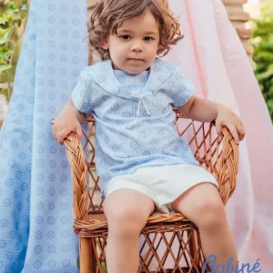 BABINE - Sailor Short Set - Blue
