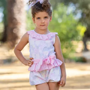 BABINE - Tile Playsuit - Pink