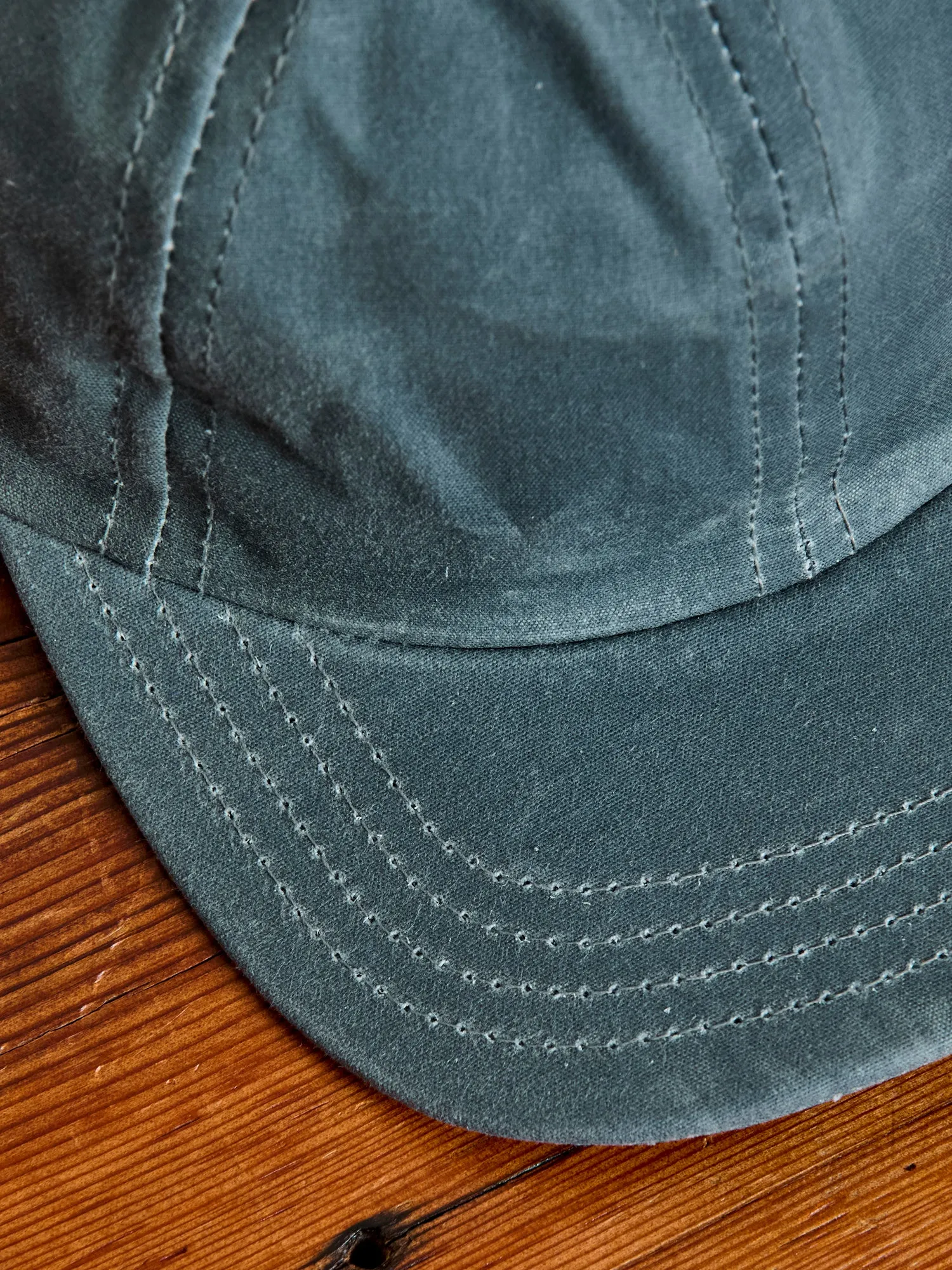 Baseball Hat in Wax Canvas Harbor Blue