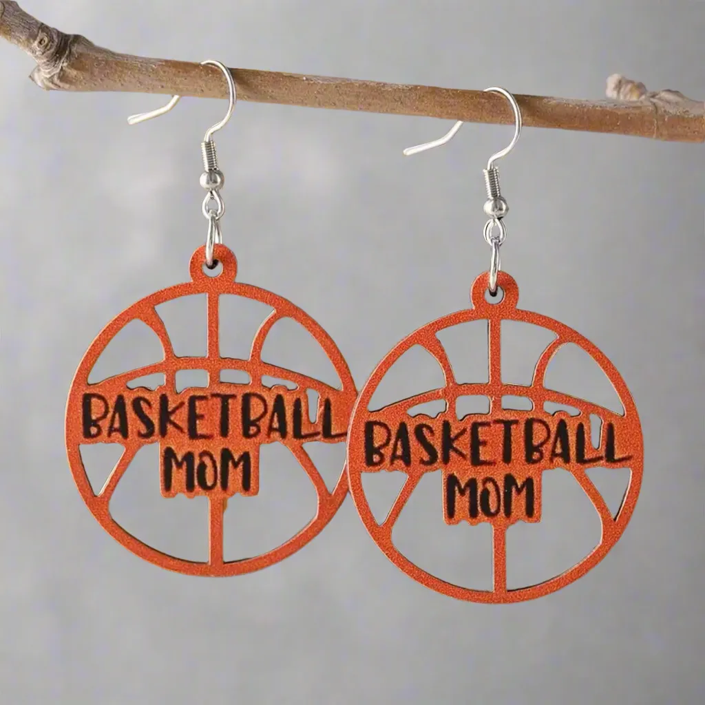 Basketball Mom Earrings