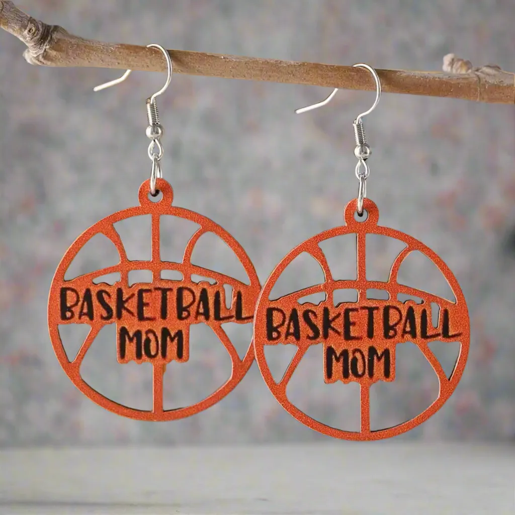 Basketball Mom Earrings