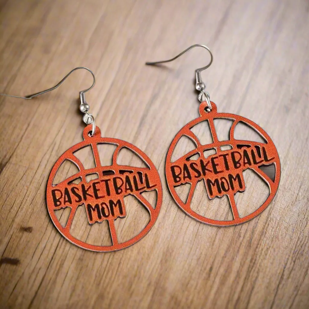 Basketball Mom Earrings