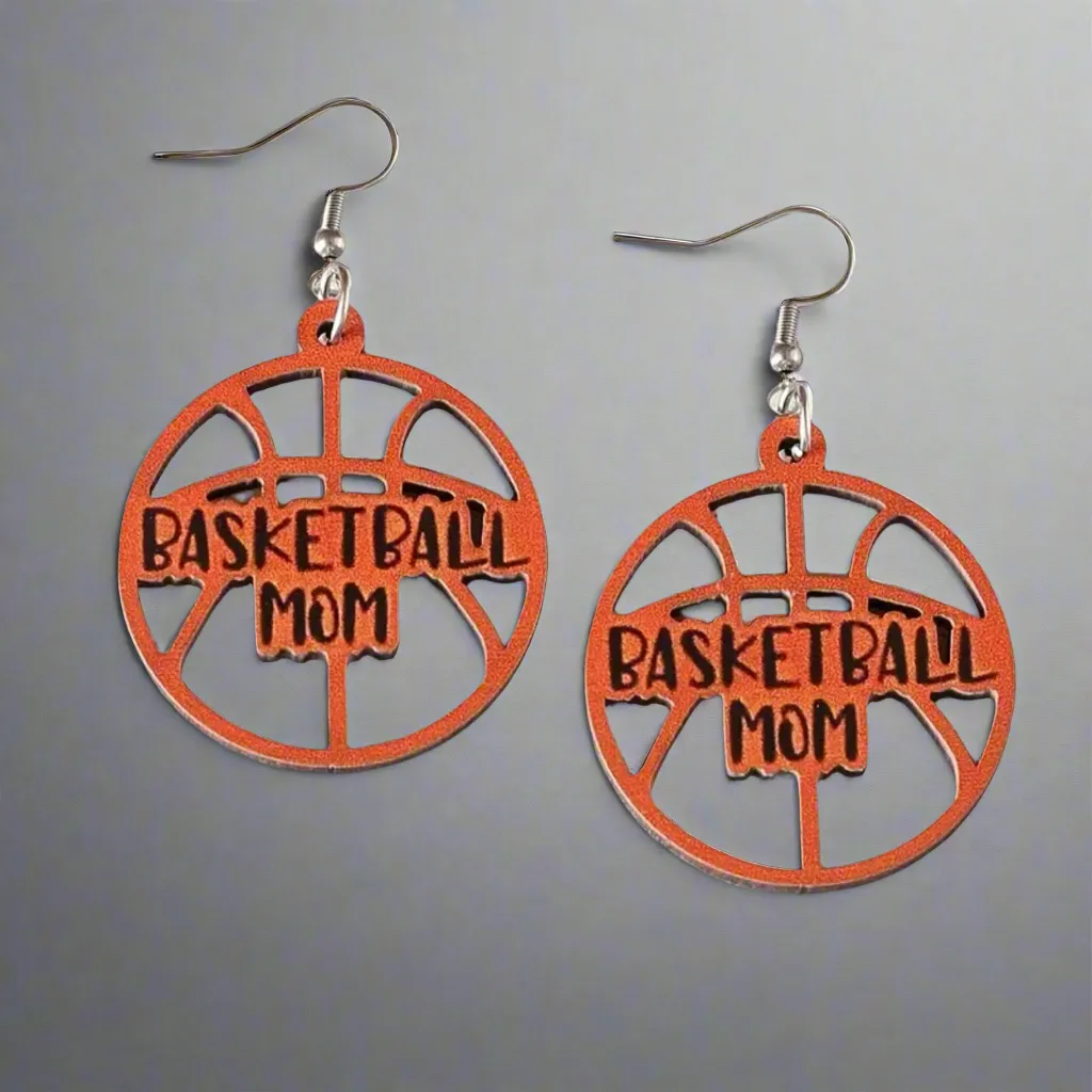 Basketball Mom Earrings