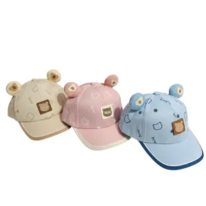 BEAR PRINTED CAP