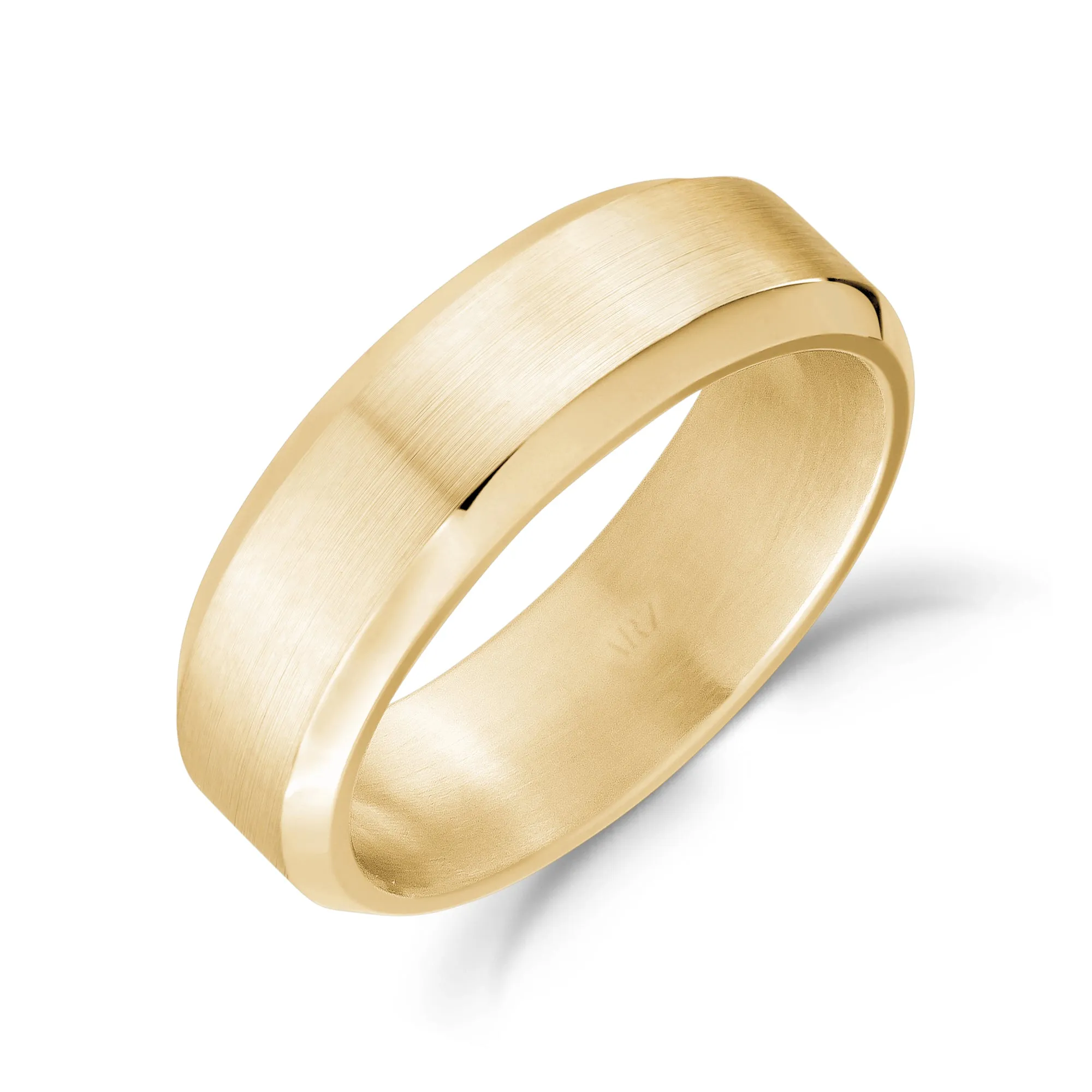 Beveled Edge Band | 6.5MM