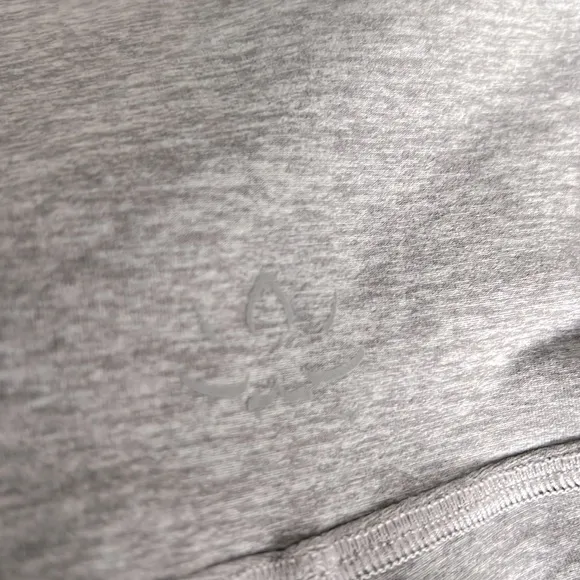 Beyond Yoga Spacedye High Waisted Biker Short 7&quot; in Silver Mist S