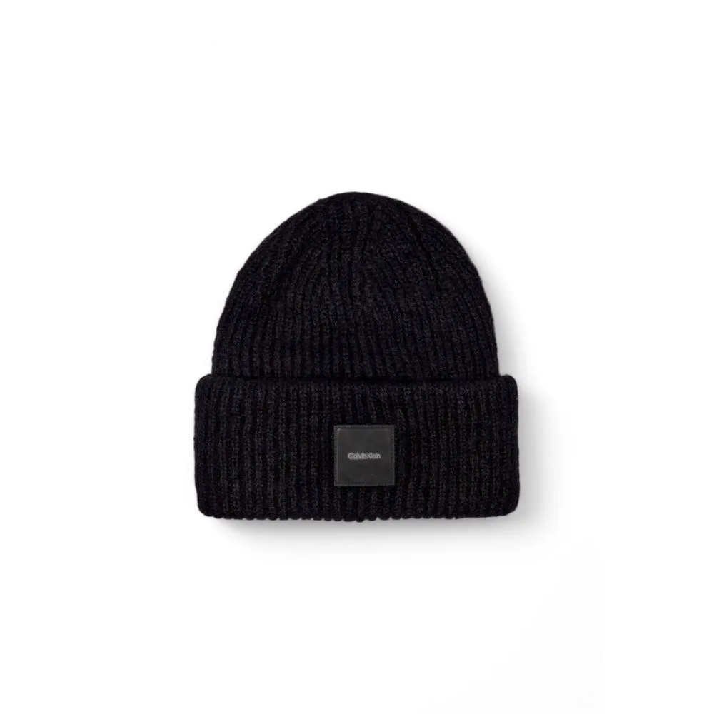 Black Alpaca Leather Hats & Cap