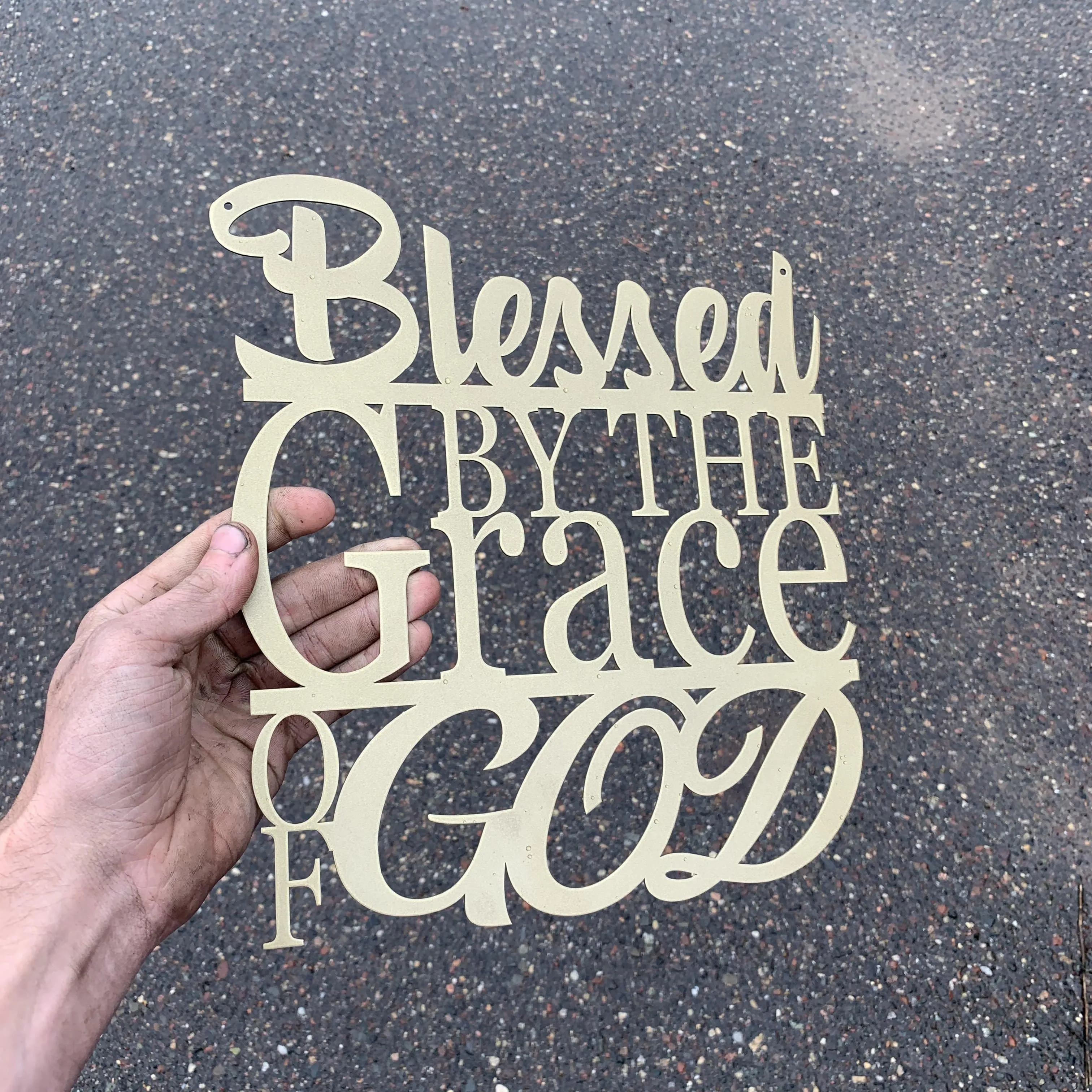 Blessed By The Grace Of God