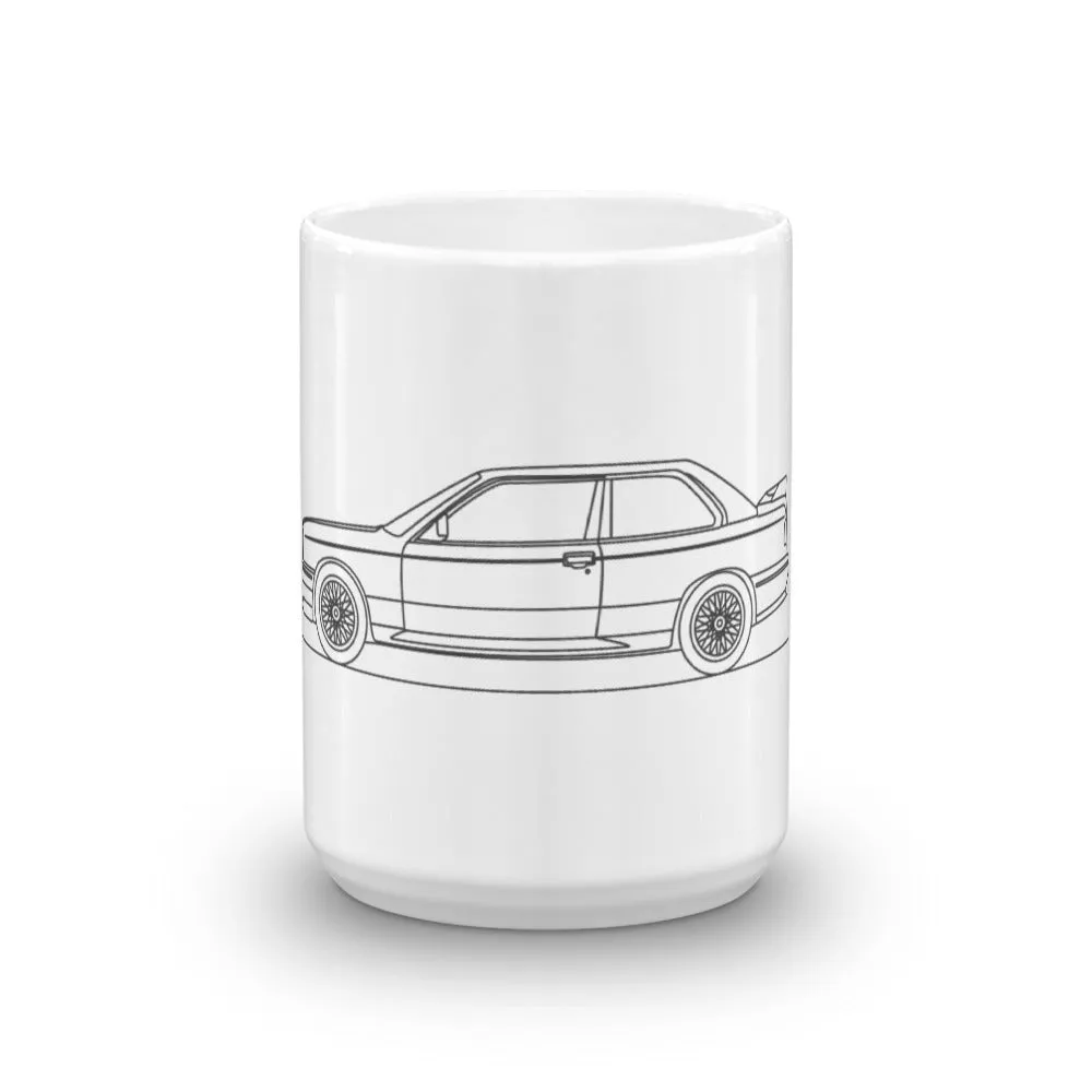BMW E30 M3 Silhouette Mug