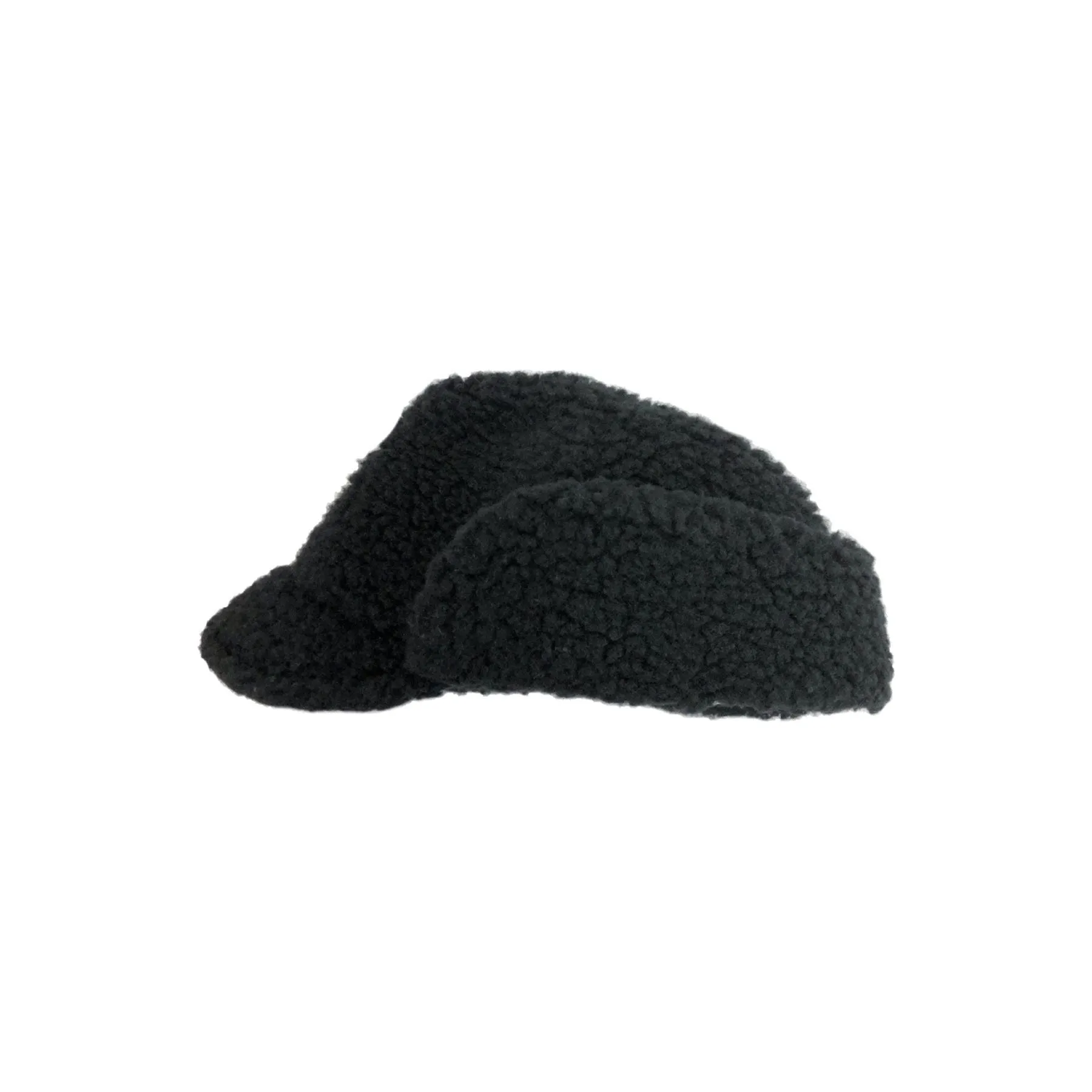 Boa Sherpa Cap With Earflap, Black