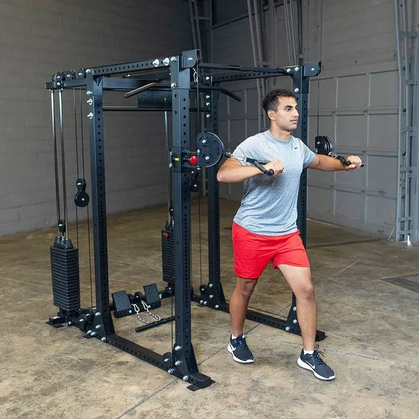 Body-Solid GPR400 Power Rack Functional Trainer Package
