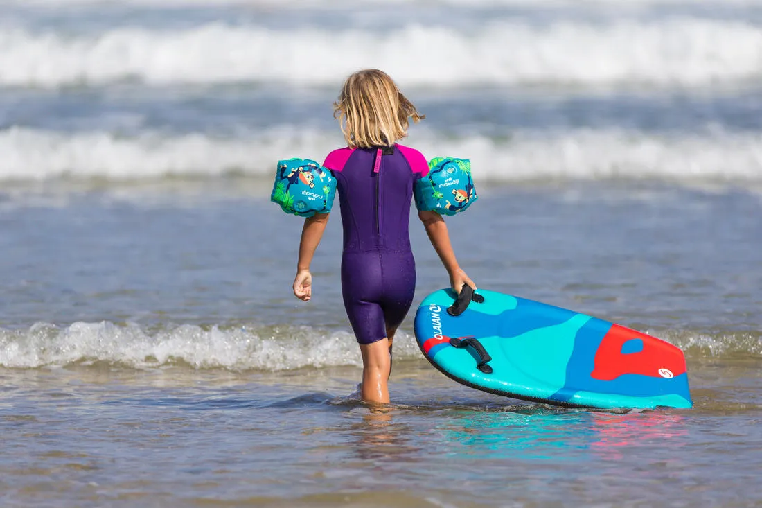 Bodyatu Kids' Bodyboard 4-8 years with Handles - Camouflage