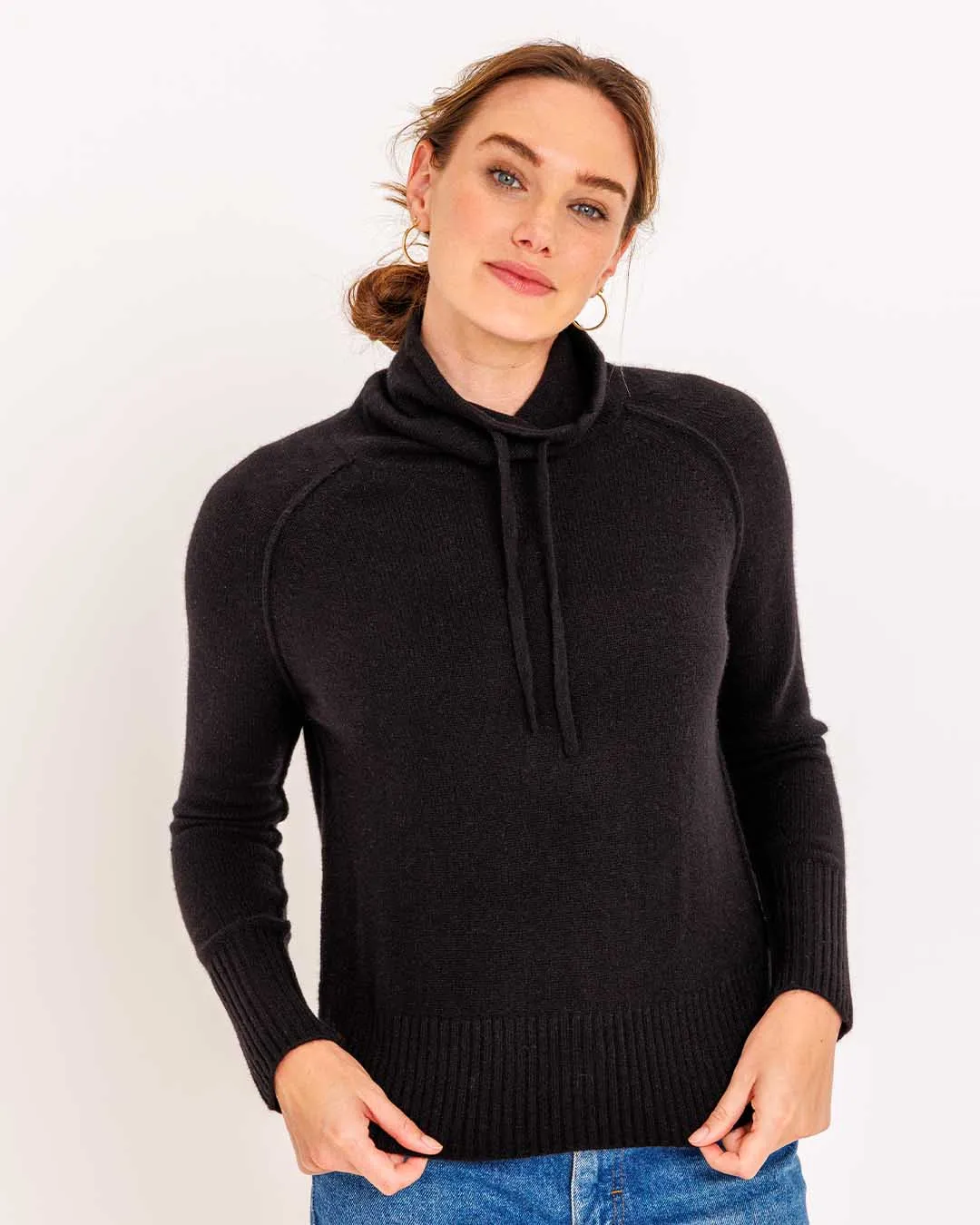 Cashmere Drawstring Funnel