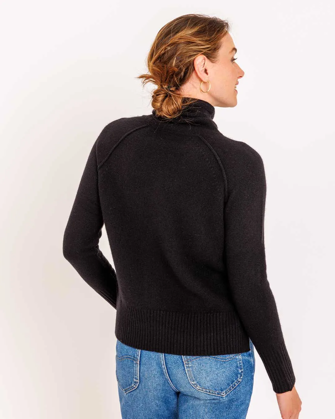 Cashmere Drawstring Funnel