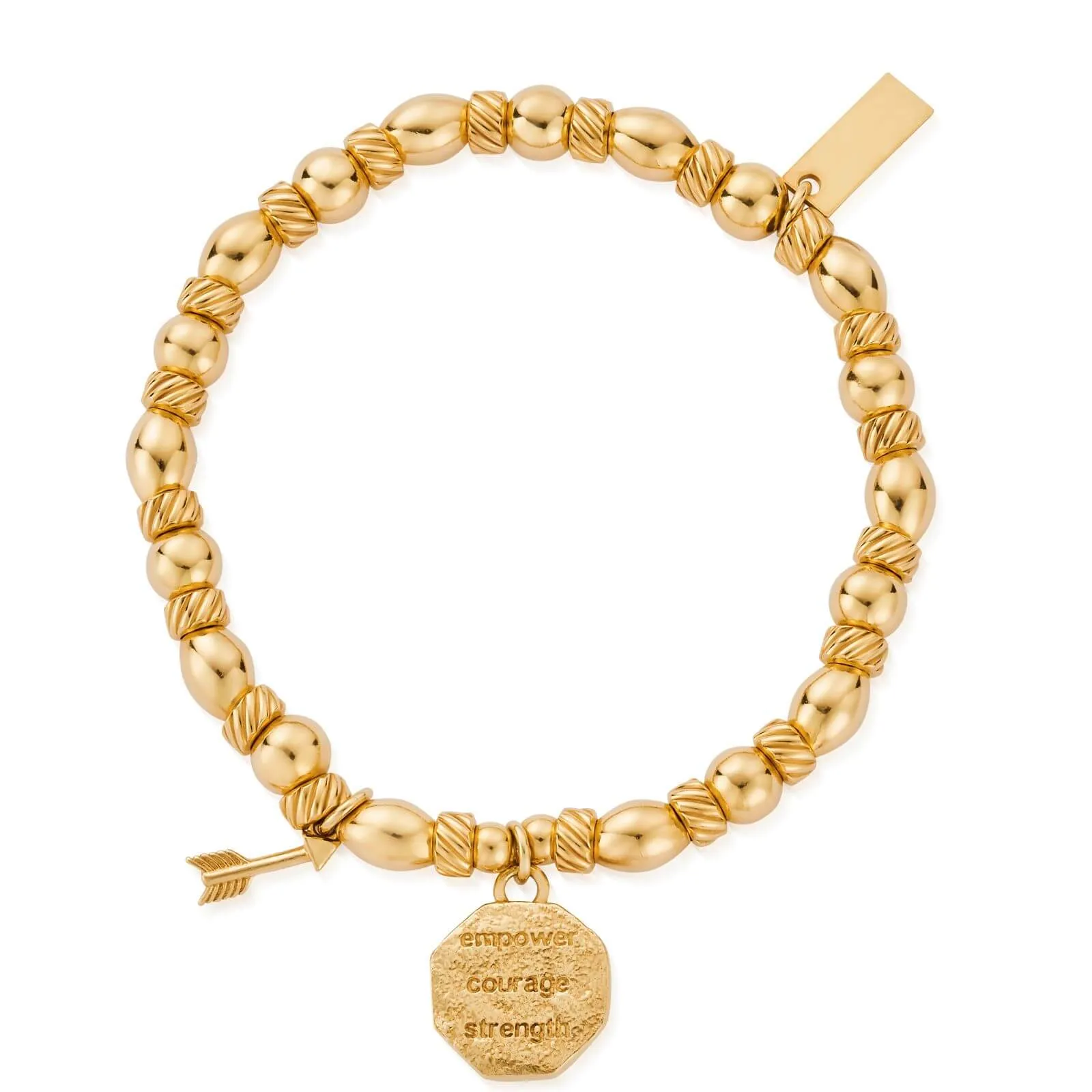 ChloBo Graceful Arrow Bracelet - Gold