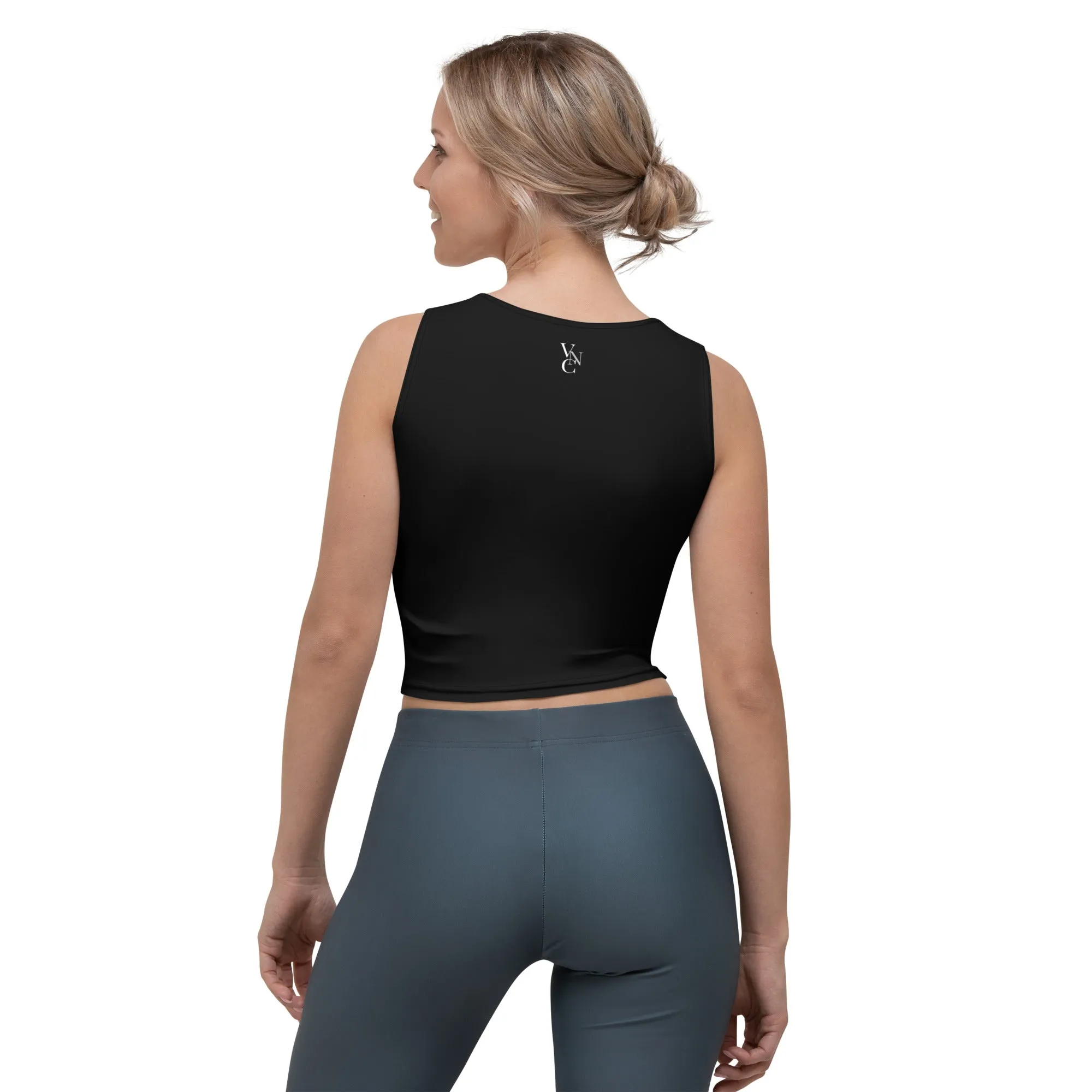 City Chic Crop Top in Classic Black