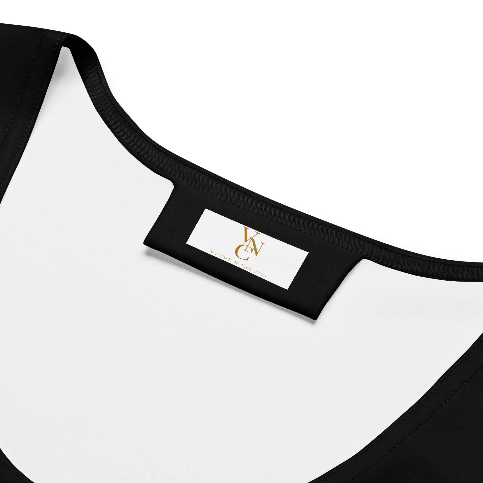 City Chic Crop Top in Classic Black
