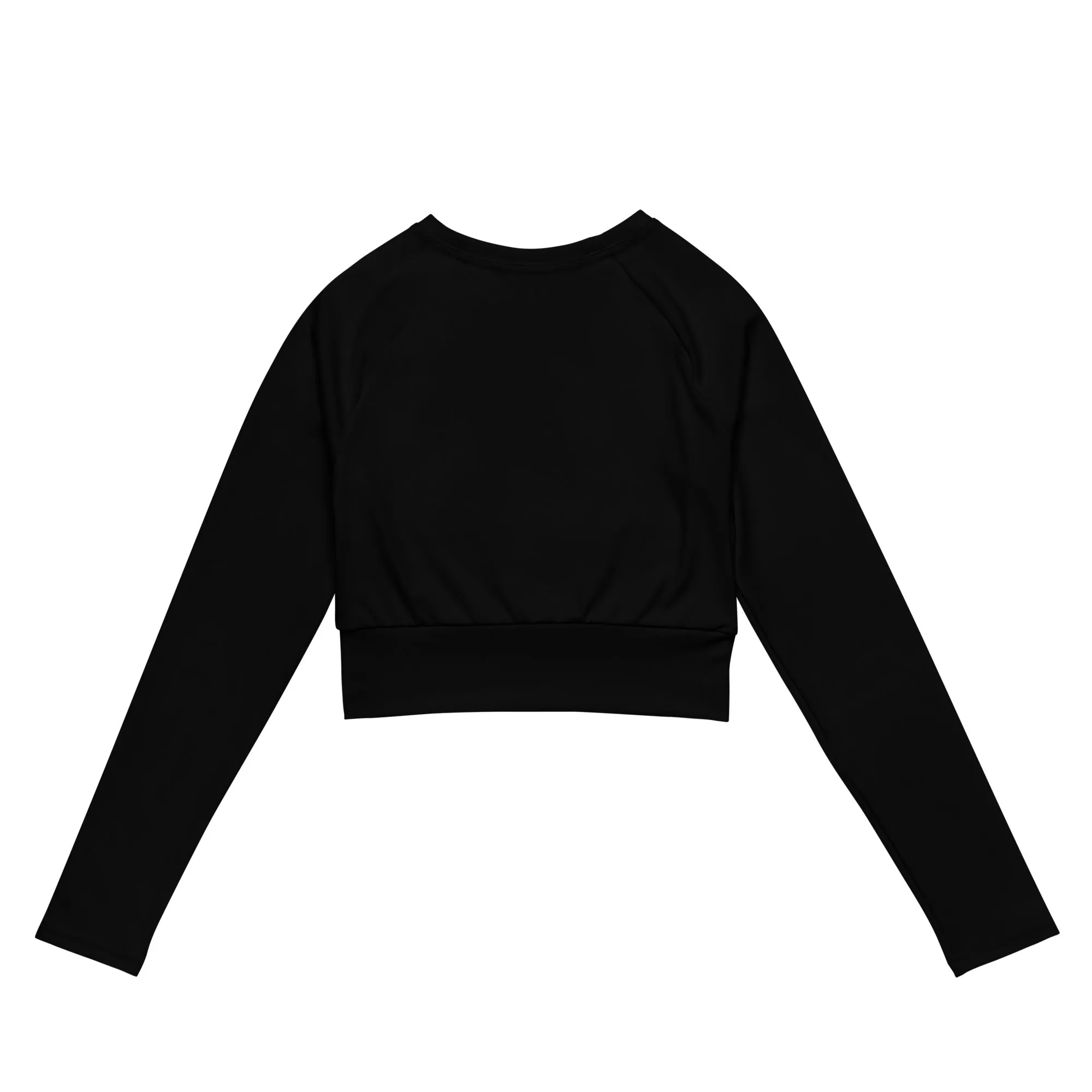 City Chic Long Sleeve Crop Top