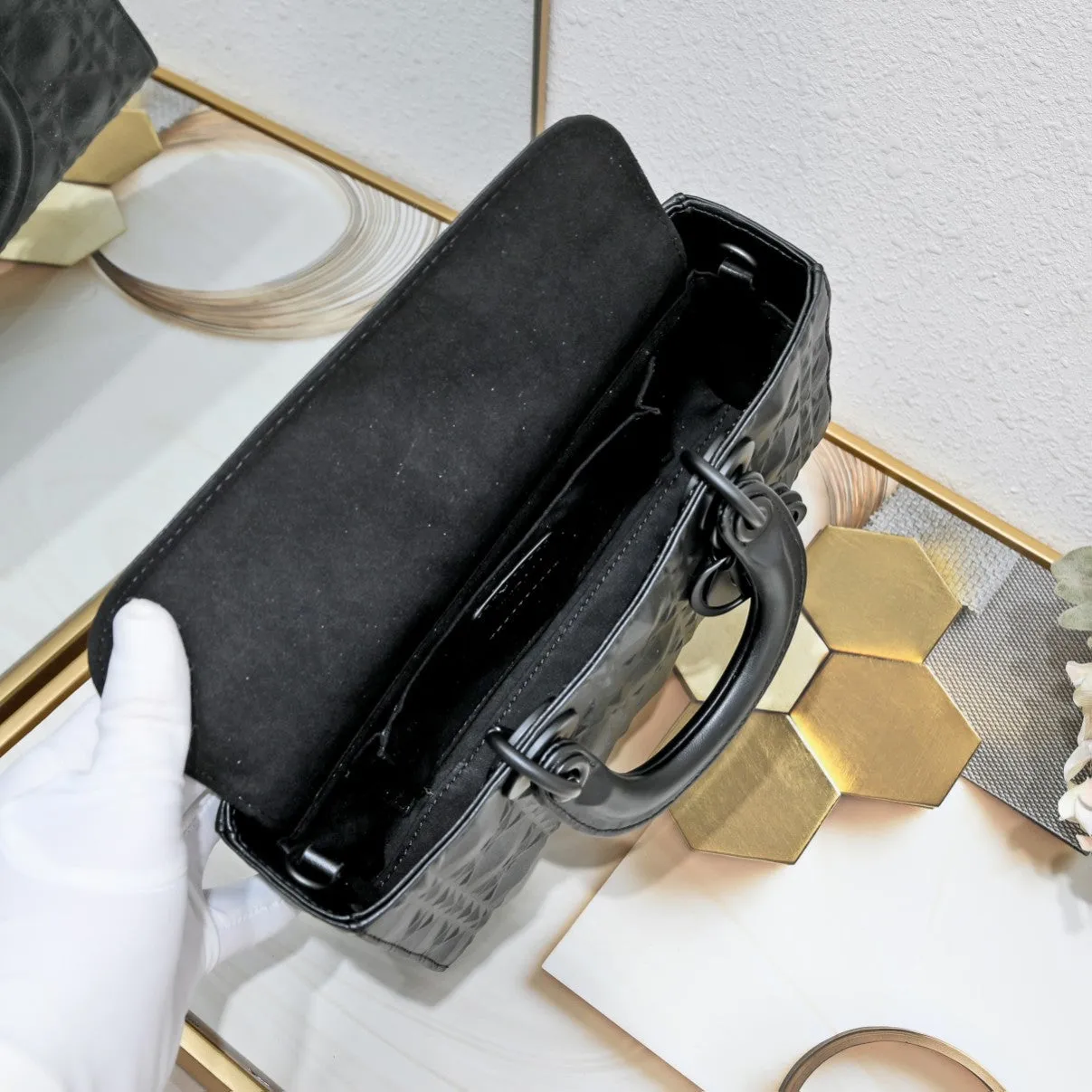 Classic Style Rectangle Ladies Handbag