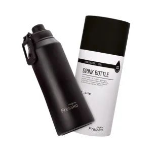Core 1 Litre Drink Bottle Coal