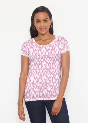 Cosmo Ikat (7933) ~ Short Sleeve Scoop Shirt