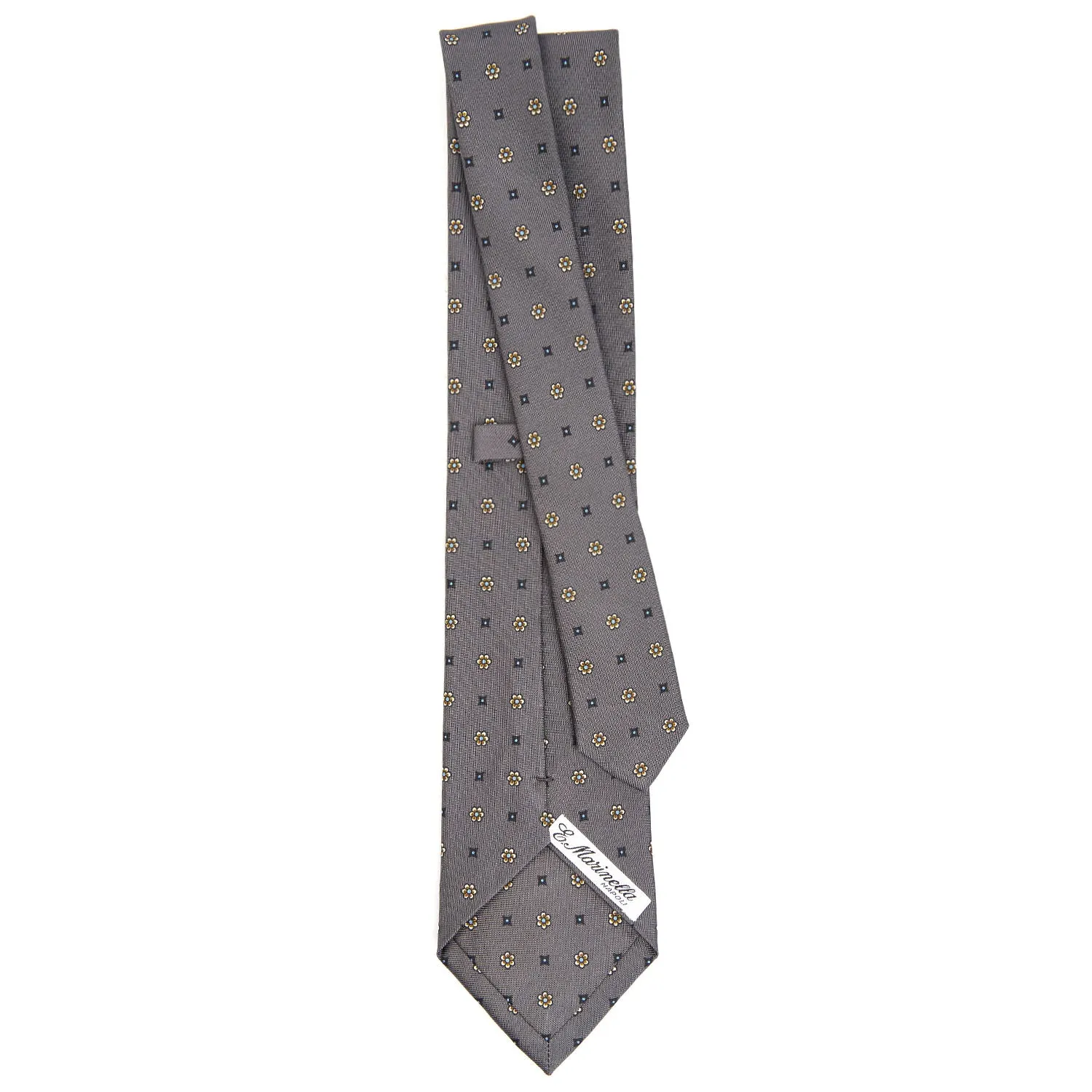 DARK GREY SARTORIAL CLASSIC SILK TIE