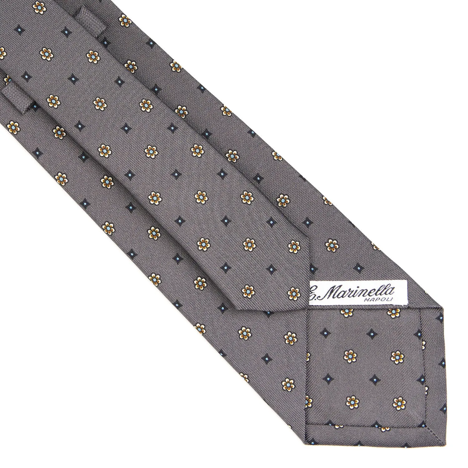 DARK GREY SARTORIAL CLASSIC SILK TIE