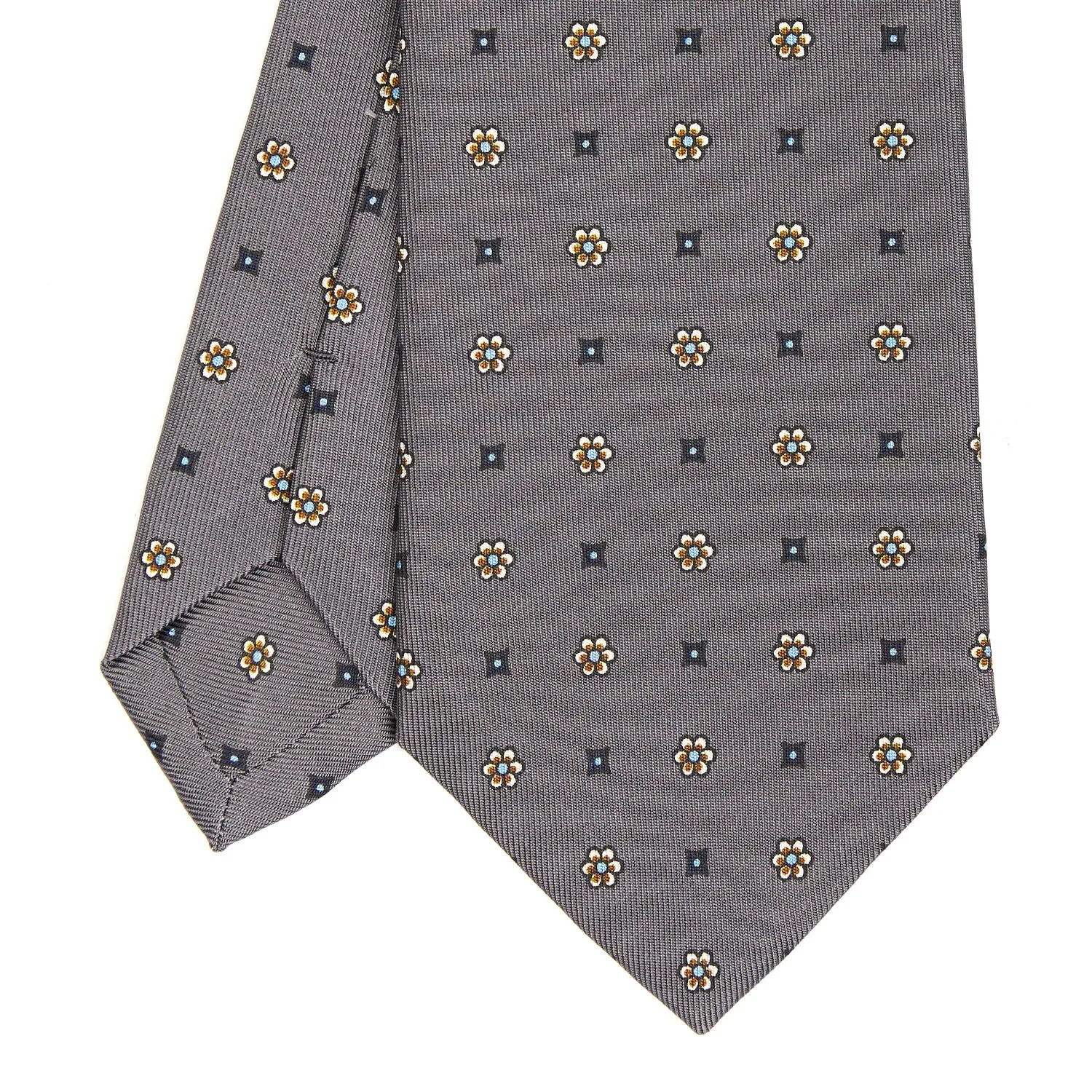 DARK GREY SARTORIAL CLASSIC SILK TIE