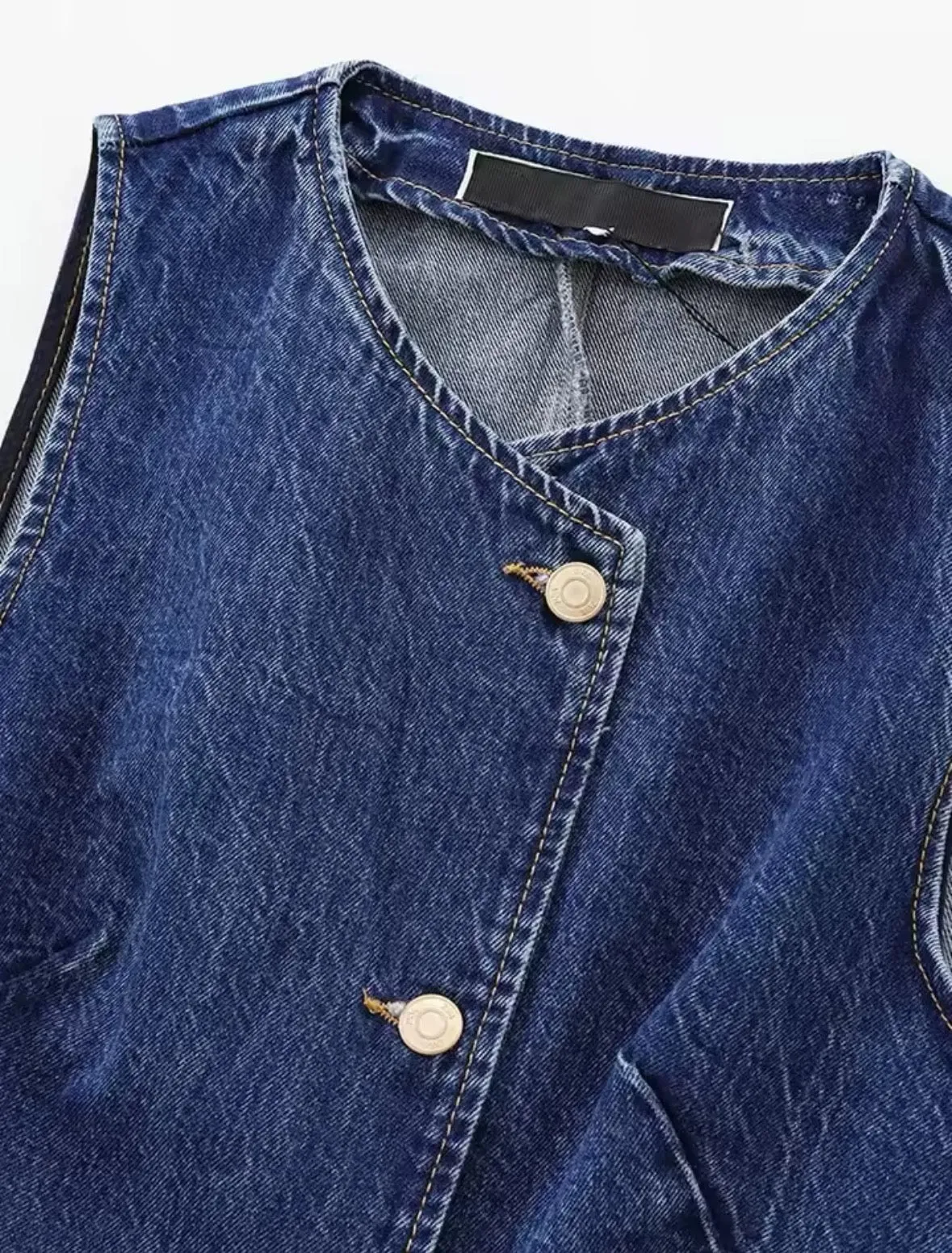 Denim Chic Weste