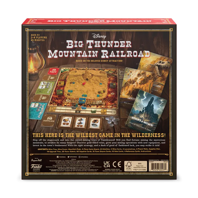 Disney: Big Thunder Mountain Railroad Game