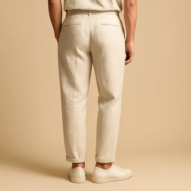 Domoir | Relaxed Linen Trousers